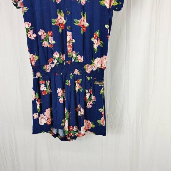 Matilda Jane Be Bold Floral Romper Navy Blue Brilliant Daydream Women's Size Sma - Picture 3 of 9